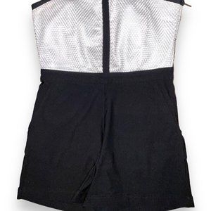 Macy's Fashion Star Women's Romper Strapless Black/White Size 10